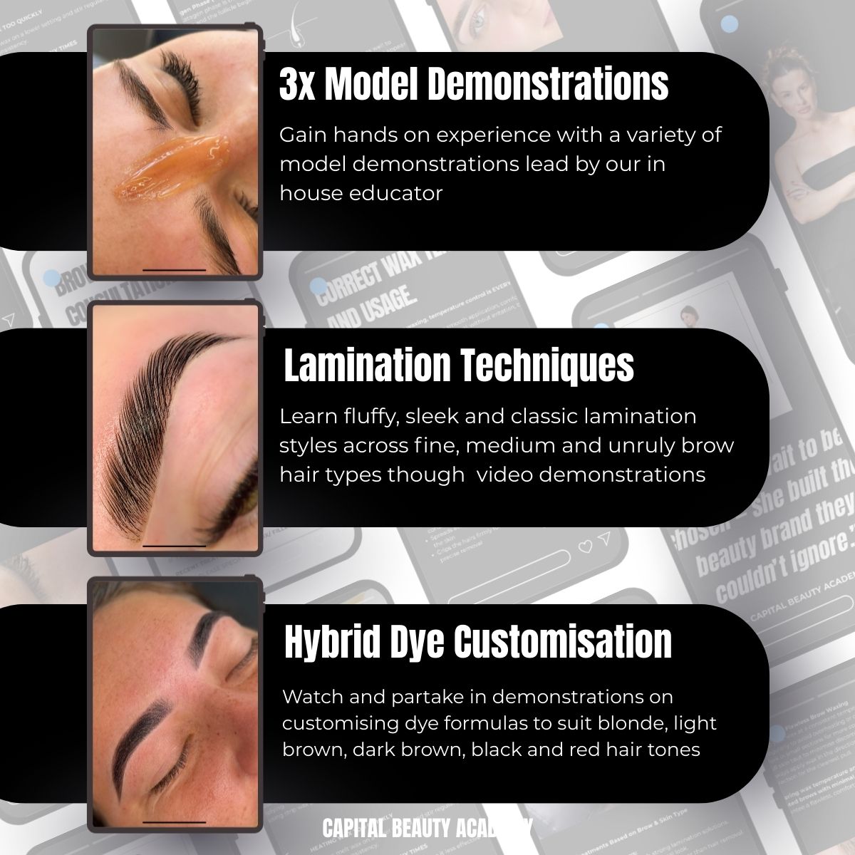 Brow Courses Sunshine Coast