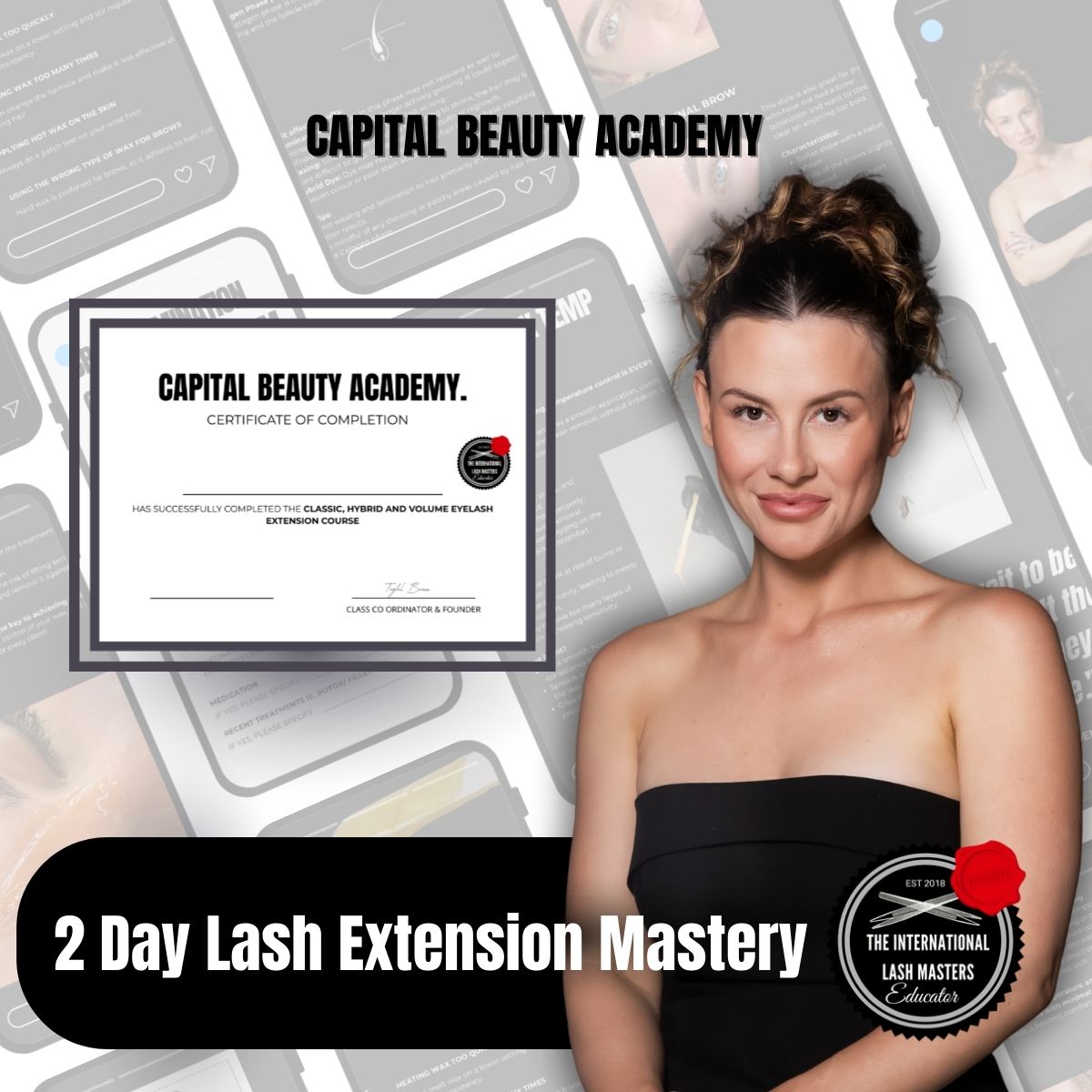 Lash Extension Mastery Course (In-Person)