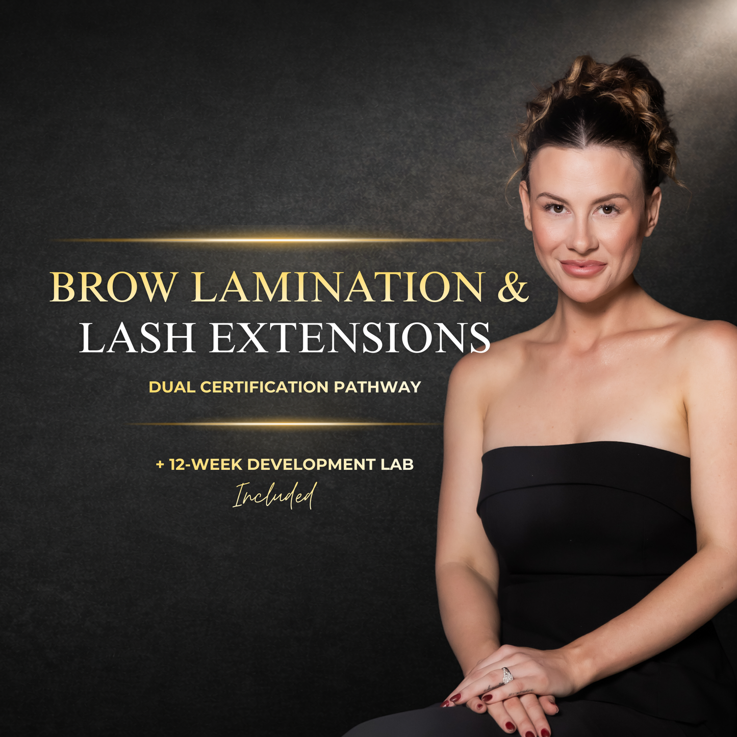 Lash Extensions + Brow Lamination Dual Certification (Online)