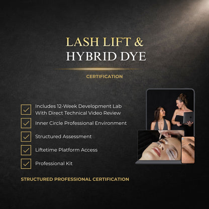 Lash Lift & Hybrid Dye Certification (Online)