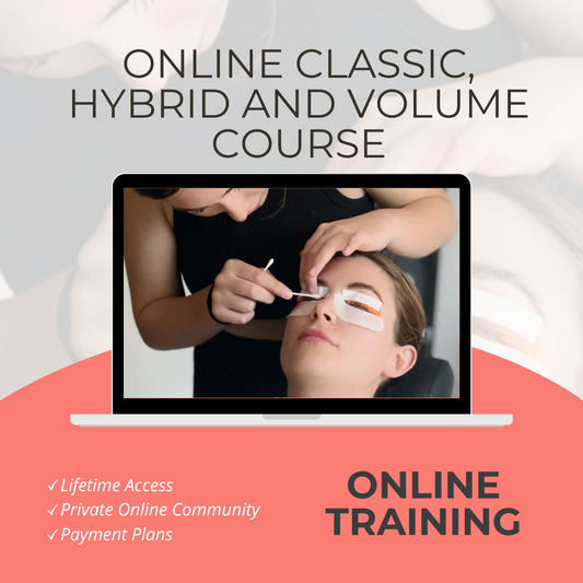 Online Classic, Hybrid and Volume Course ($500 Starter Kit Included)